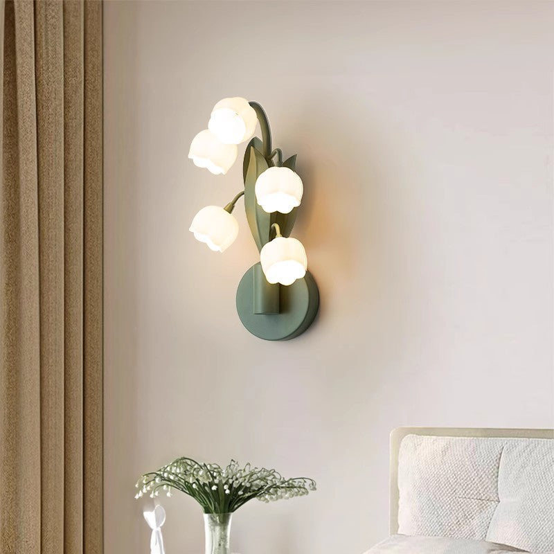 Bell Orchid Iron PC 5-Light Wall Lamp