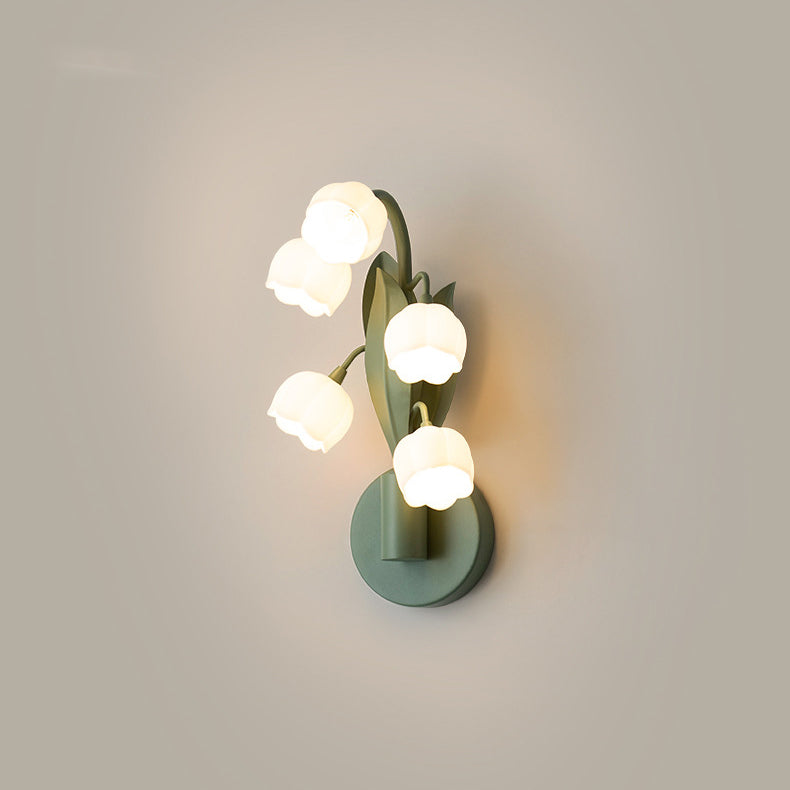 Bell Orchid Iron PC 5-Light Wall Lamp