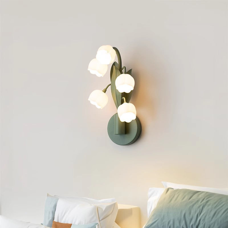 Bell Orchid Iron PC 5-Light Wall Lamp