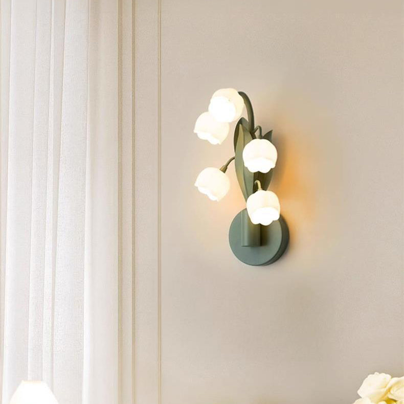 Bell Orchid Iron PC 5-Light Wall Lamp