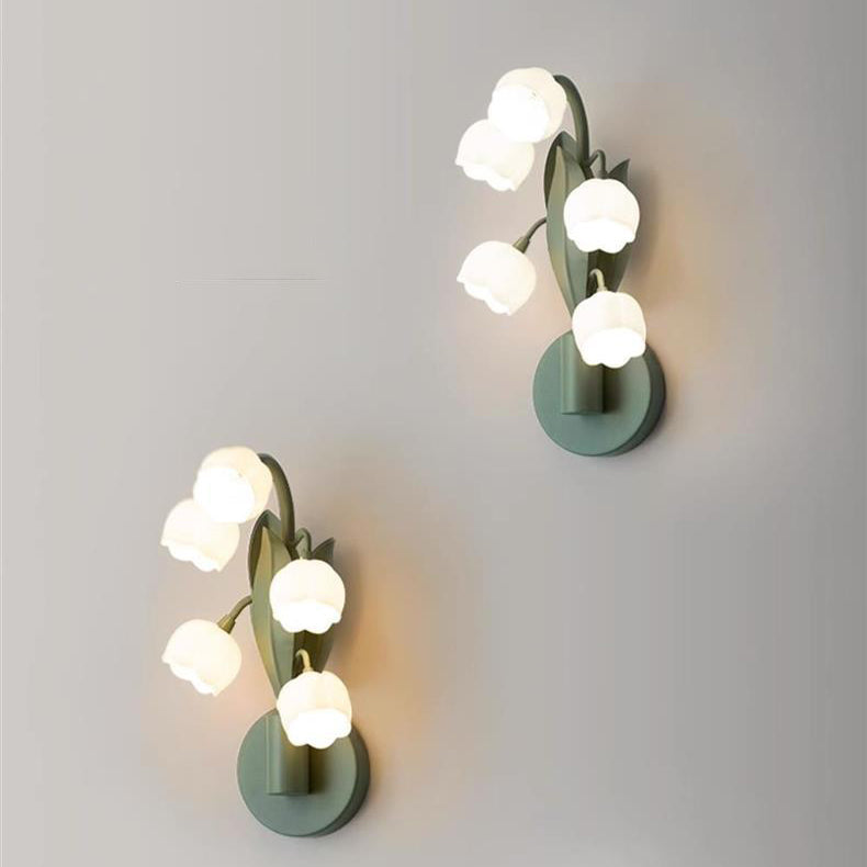 Bell Orchid Iron PC 5-Light Wall Lamp