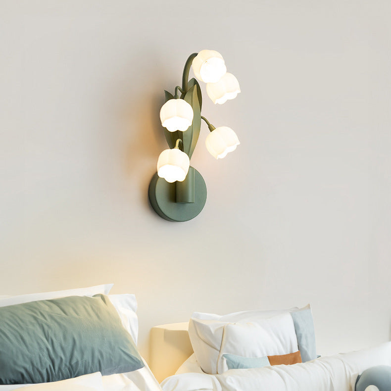Bell Orchid Iron PC 5-Light Wall Lamp