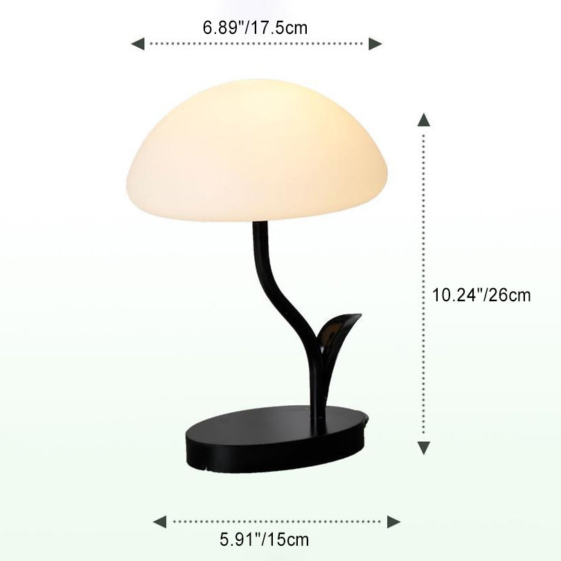 Round Mushroom Shape Iron Table Lamp