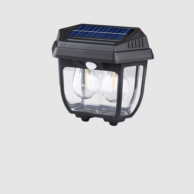 Rectangular Iron Glass Patio Outdoor Light