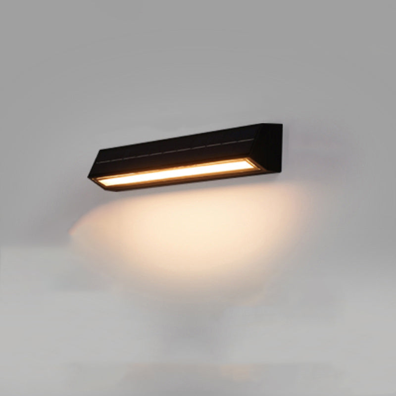 Rectangular Slanted Triangle ABS Outdoor Light