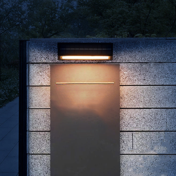 Rectangular Slanted Triangle ABS Outdoor Light