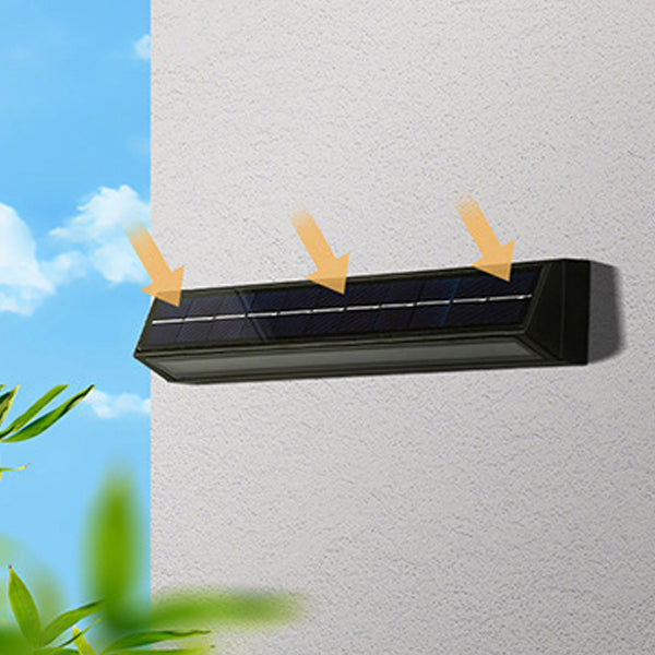 Rectangular Slanted Triangle ABS Outdoor Light