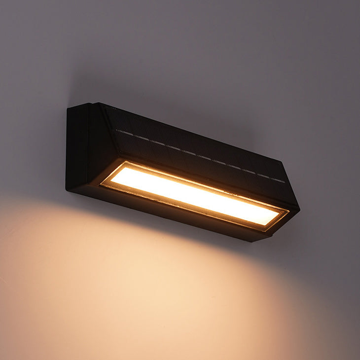 Rectangular Slanted Triangle ABS Outdoor Light