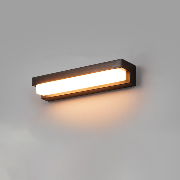 Rectangular ABS Acrylic Patio Outdoor Light