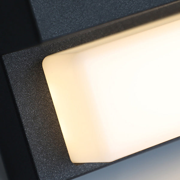 Sensor Rectangular ABS Patio Outdoor Light