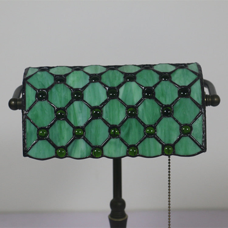 Rectangle Half Cylinder Zinc Table Lamp