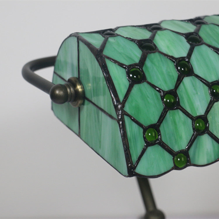 Rectangle Half Cylinder Zinc Table Lamp