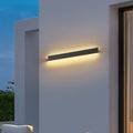 Long Aluminum Acrylic Patio Outdoor Light