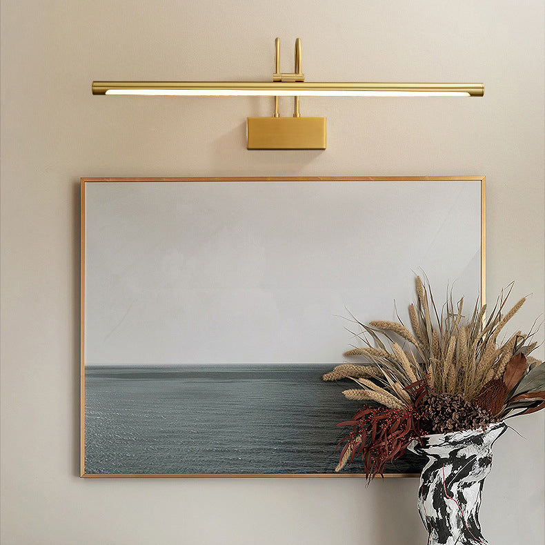 Curved Pole Cylinder All Wall Lamp