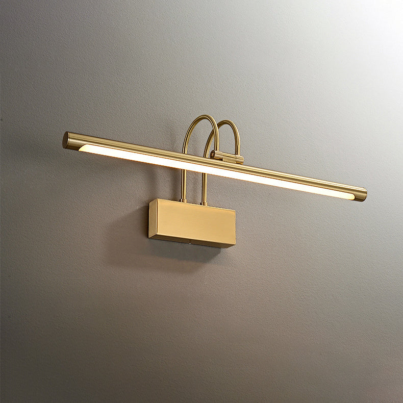 Curved Pole Cylinder All Wall Lamp