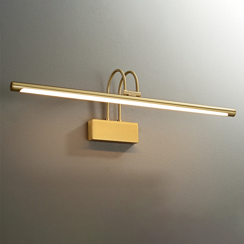 Curved Pole Cylinder All Wall Lamp