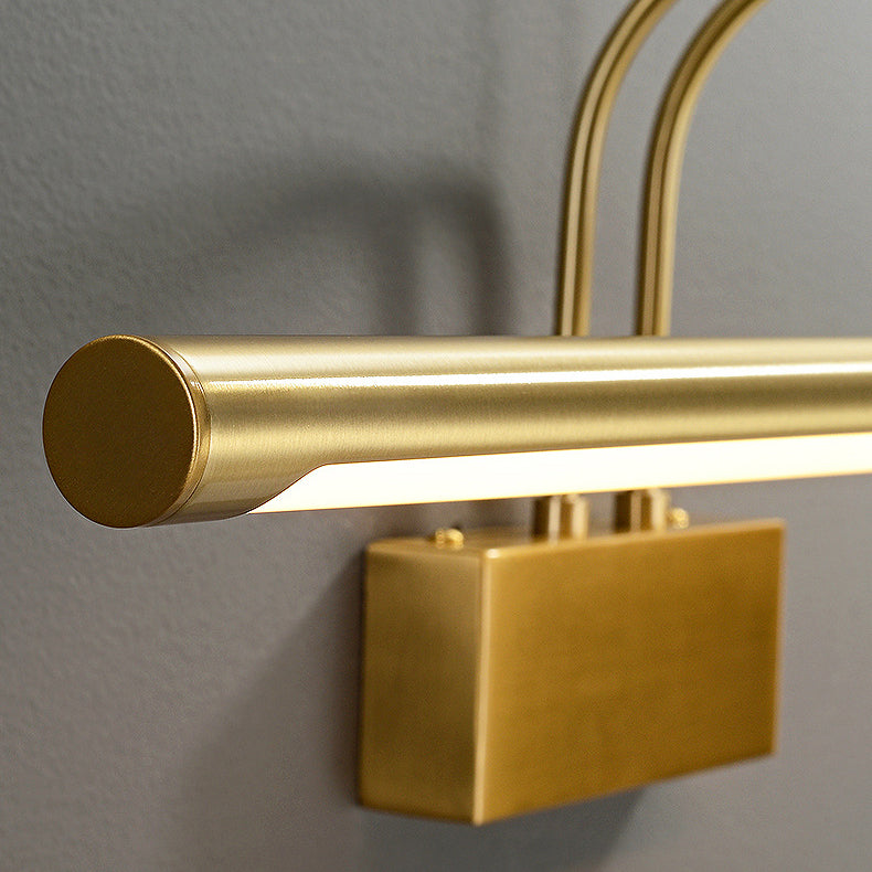 Curved Pole Cylinder All Wall Lamp