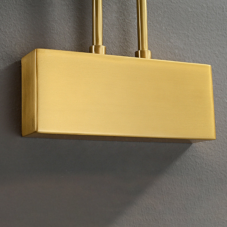 Curved Pole Cylinder All Wall Lamp