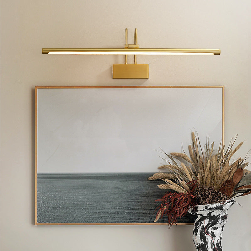 Curved Pole Cylinder All Wall Lamp