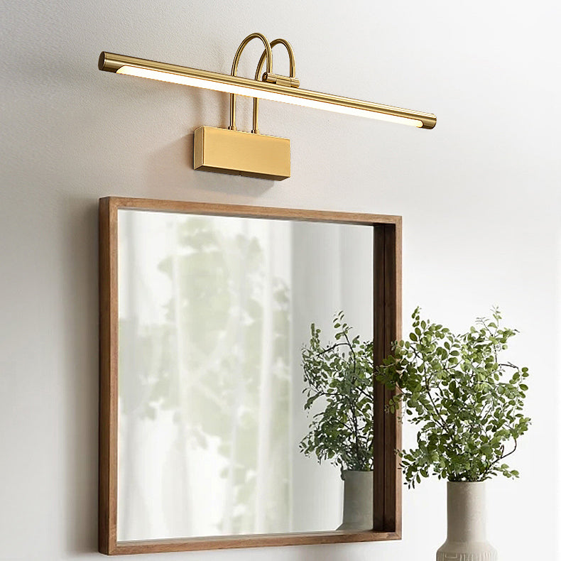 Curved Pole Cylinder All Wall Lamp