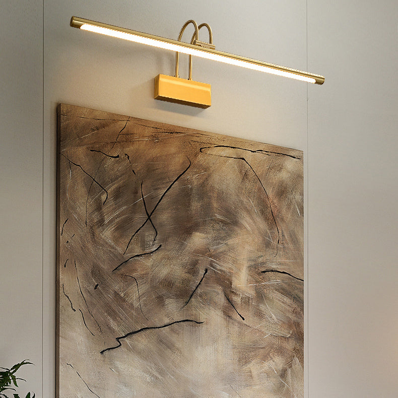 Curved Pole Cylinder All Wall Lamp