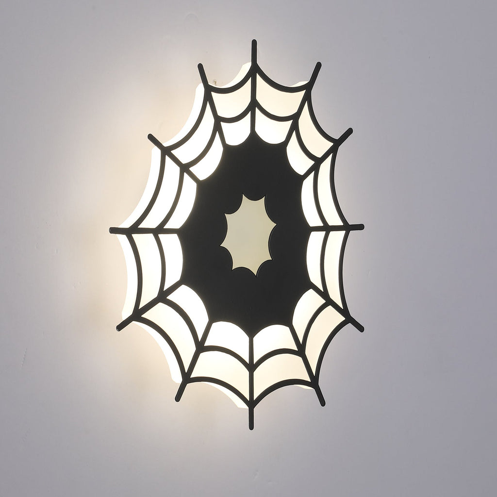 Spider Web Iron Acrylic Wall Lamp