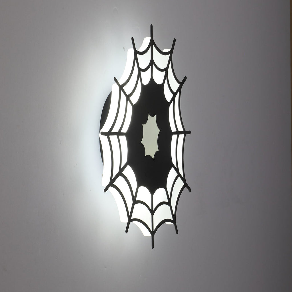 Spider Web Iron Acrylic Wall Lamp