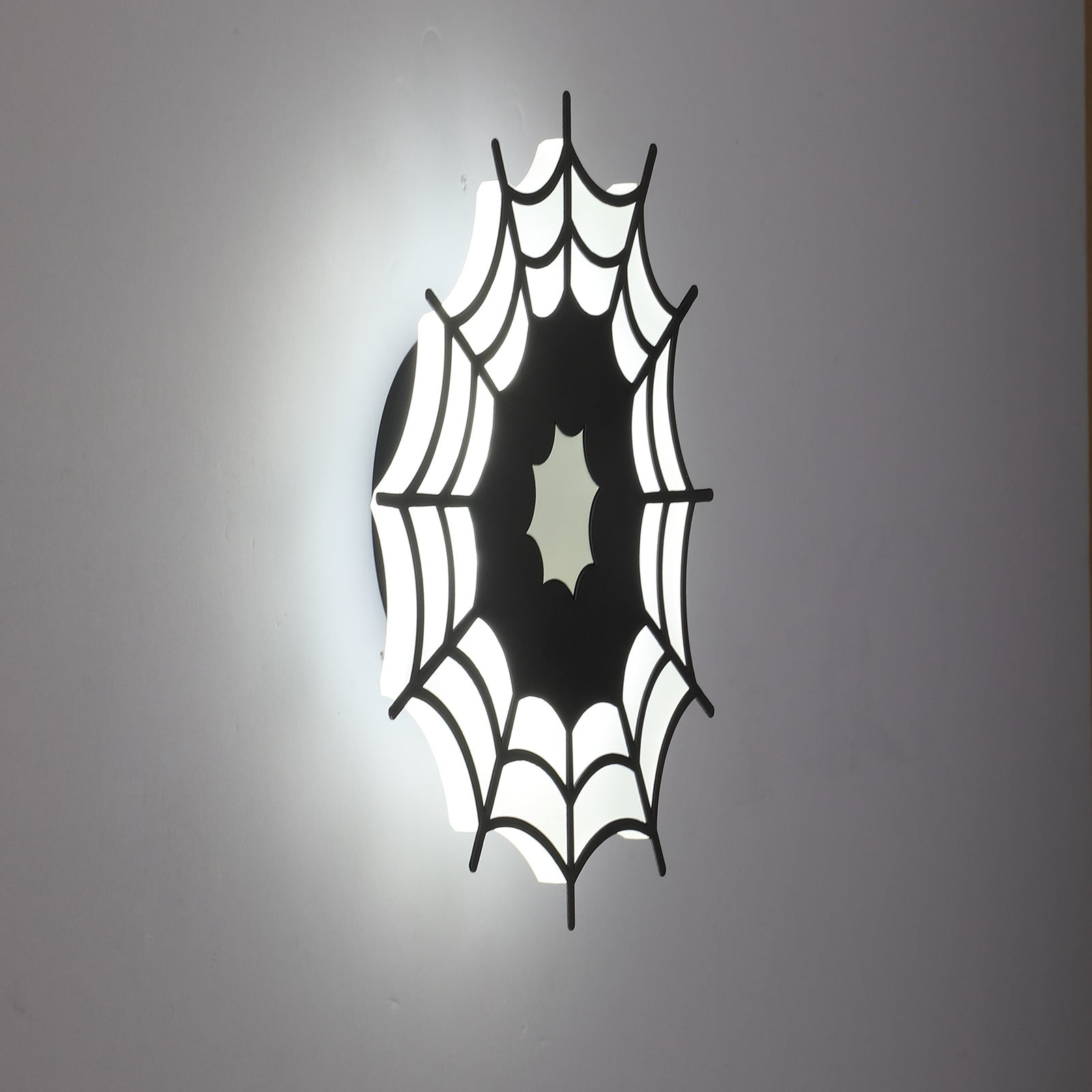 Spider Web Iron Acrylic Wall Lamp