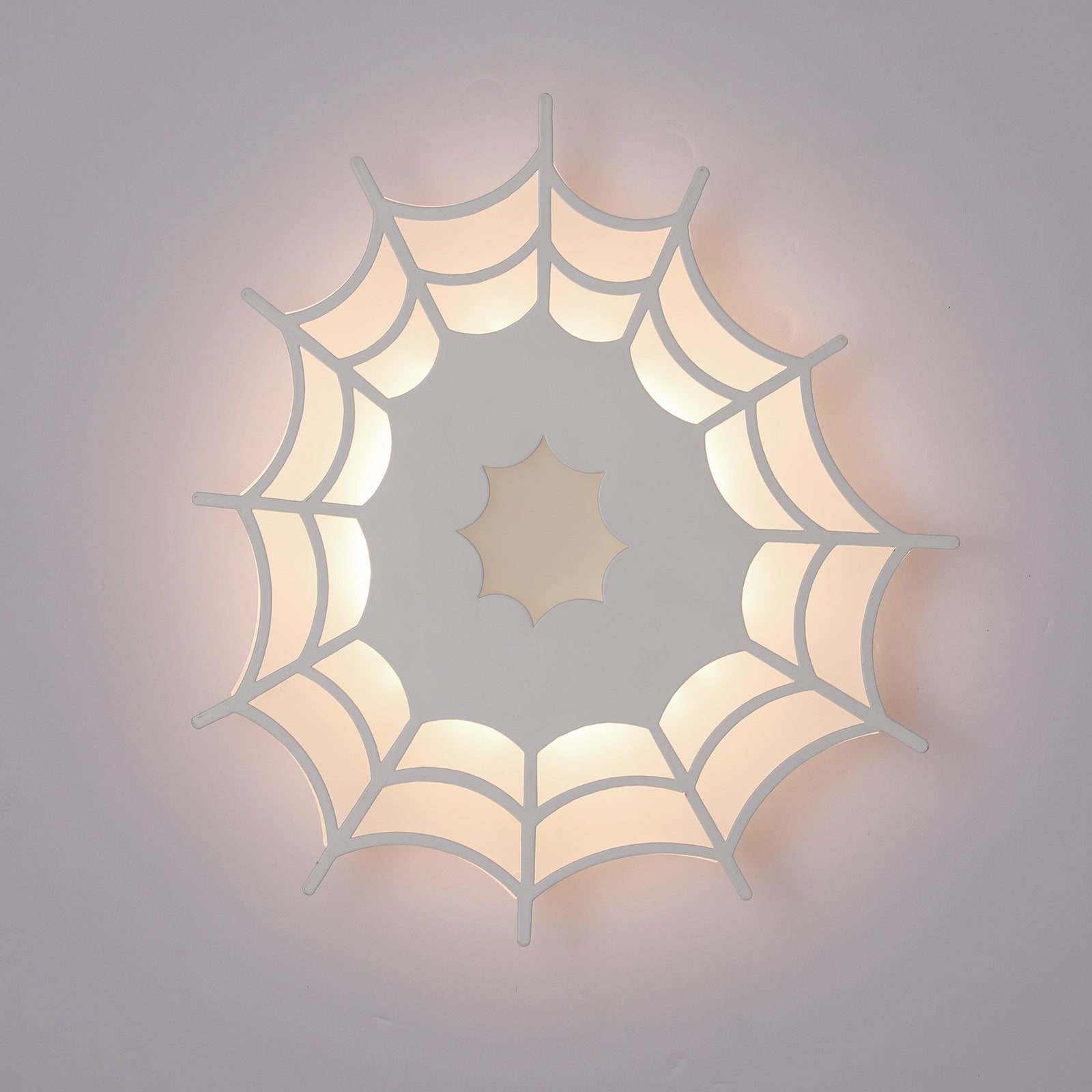 Spider Web Iron Acrylic Wall Lamp