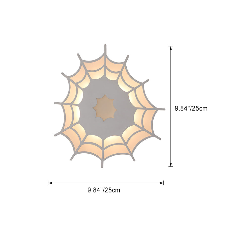 Spider Web Iron Acrylic Wall Lamp