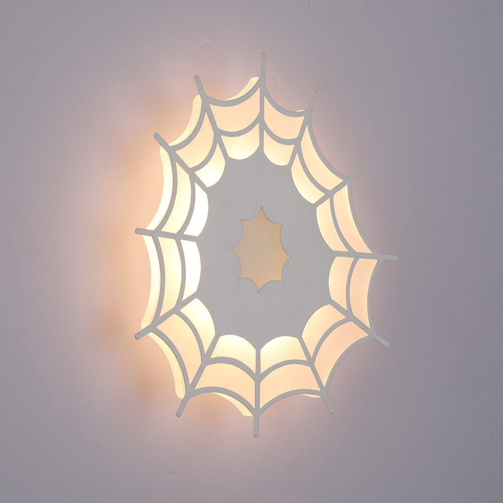 Spider Web Iron Acrylic Wall Lamp