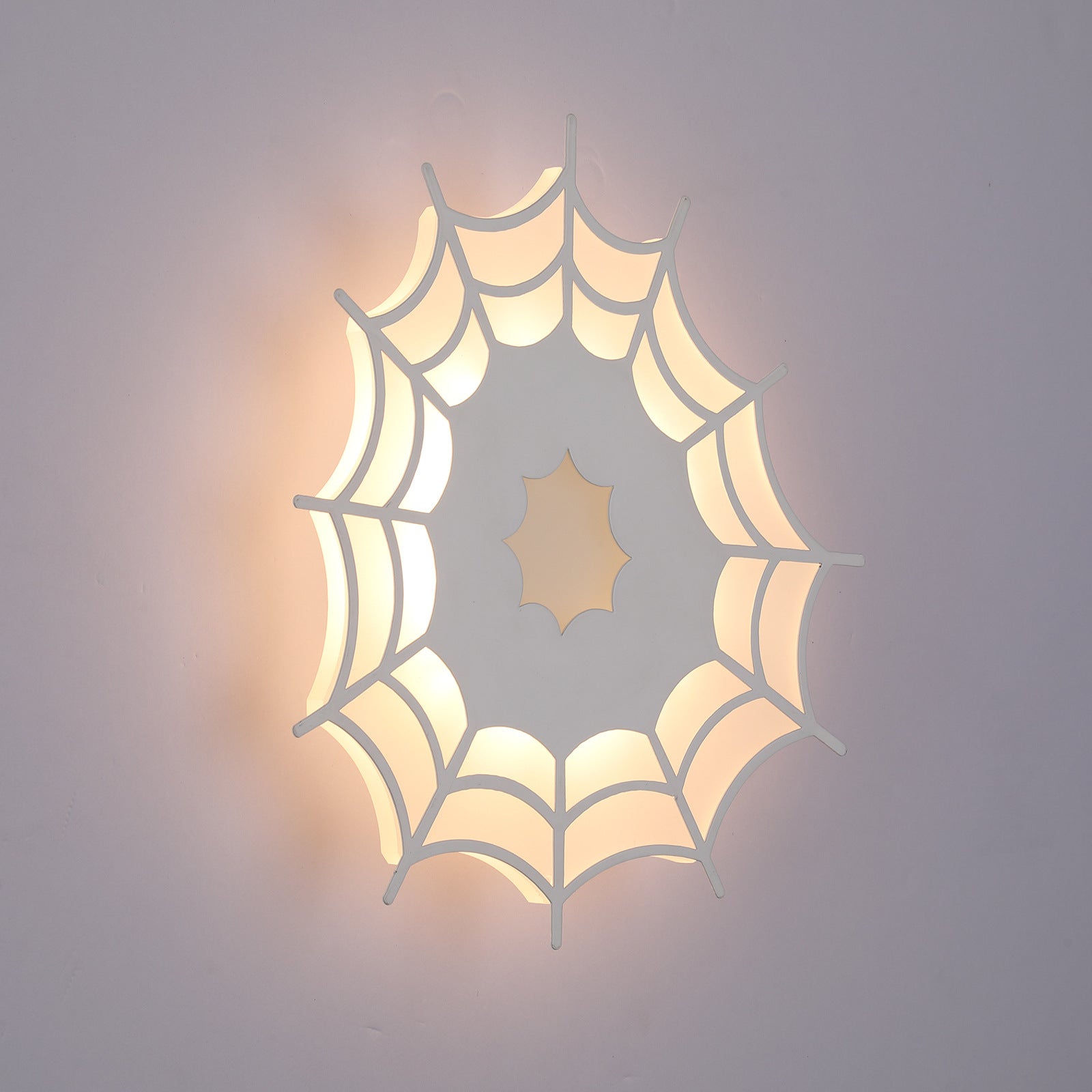 Spider Web Iron Acrylic Wall Lamp