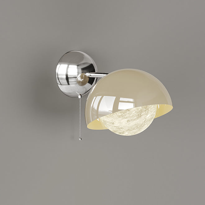 Dome Half Round Orb Wall Lamp