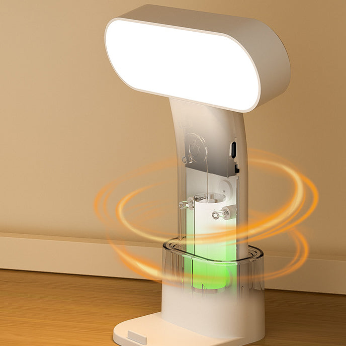 Rectangle Portable Reading PP Table Lamp