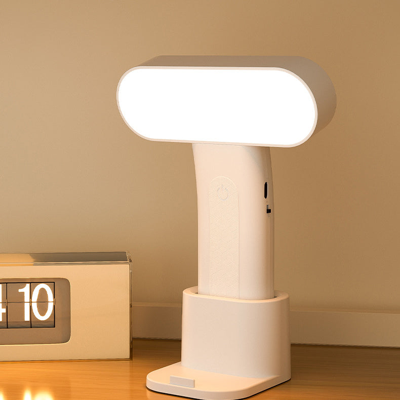 Rectangle Portable Reading PP Table Lamp