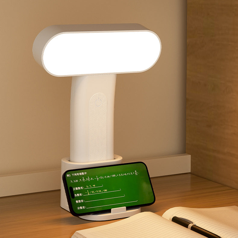 Rectangle Portable Reading PP Table Lamp
