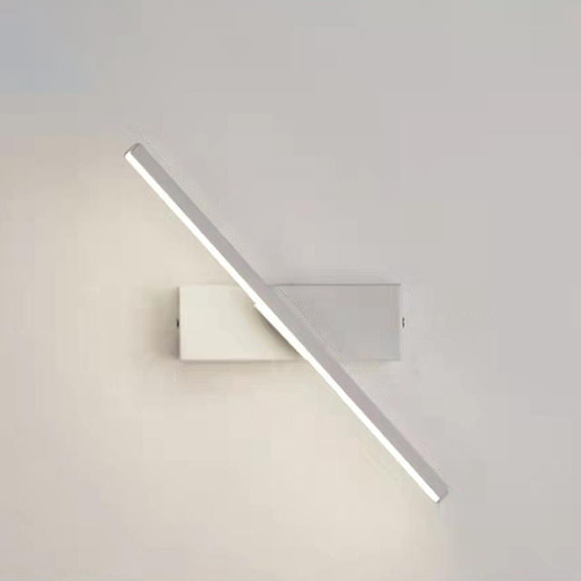 Long Iron Aluminum Living Wall Lamp