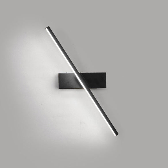 Long Iron Aluminum Living Wall Lamp