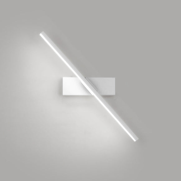 Long Iron Aluminum Living Wall Lamp