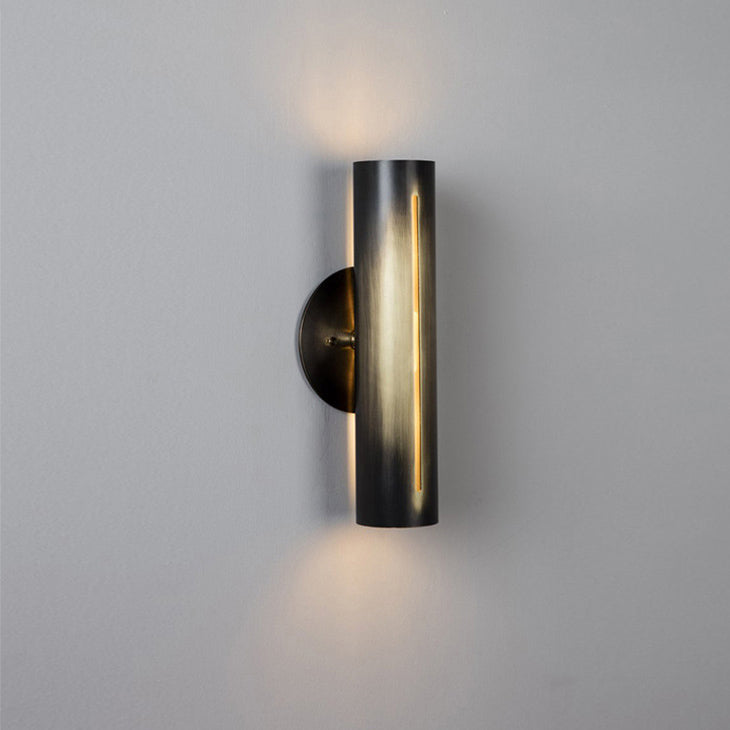 Cylinder Iron Living Room Wall Lamp