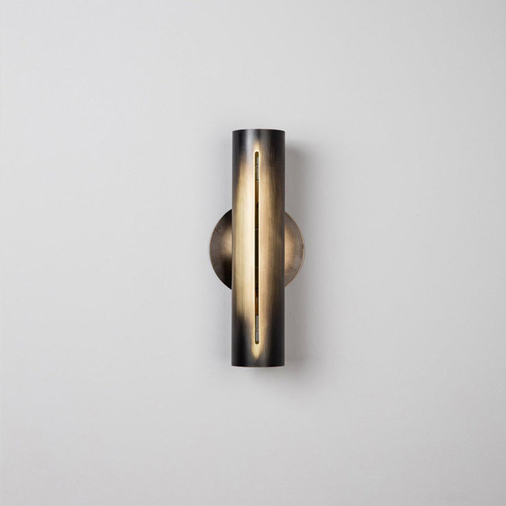Cylinder Iron Living Room Wall Lamp