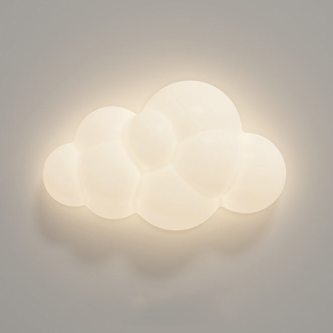 Stars Cloud Leaf Hardware Wall Lamp