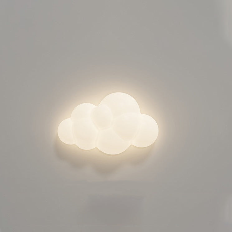 Stars Cloud Leaf Hardware Wall Lamp