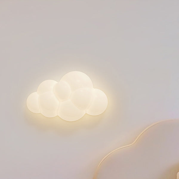 Stars Cloud Leaf Hardware Wall Lamp