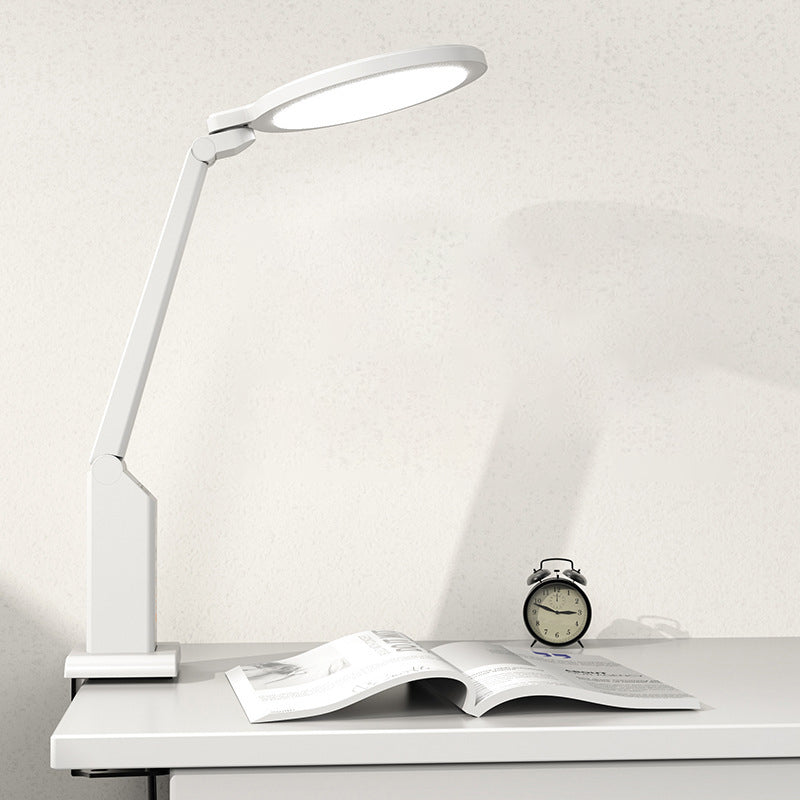 Foldable Round Rectangle ABS Table Lamp