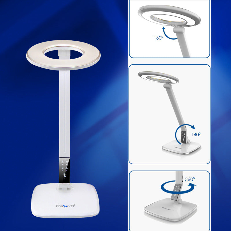 Round Rectangle ABS Study Table Lamp