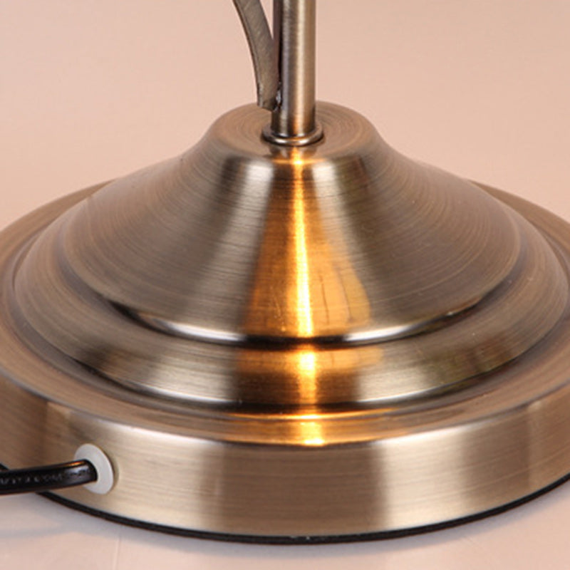 Round Dome Curved Pole Table Lamp