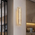 Indoor Rectangle Yellow Travertine Outdoor Light