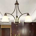 Branch Curved Rod Cup 6-Light Wall Lamp