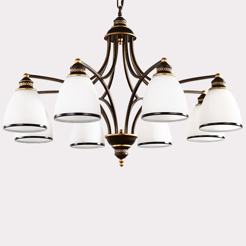 Branch Curved Rod Cup 6-Light Wall Lamp